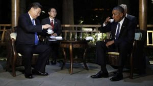 world tea organization: President Xi Jinping& Obama enjoy tea 