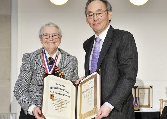Prof. Millie receives Fermi-Award
